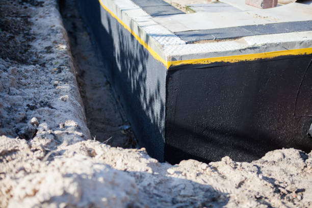 Professional Emergency Waterproofing technician working in Burkettsville, OH